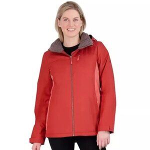 ZeroXposur Lipstick Britney Softshell Hooded Insulated Jacket SZ XL/XG